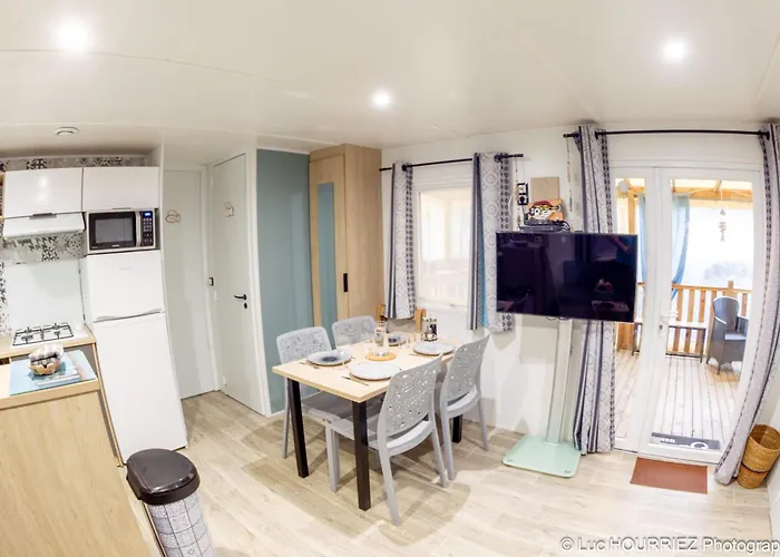 Lesmobilhomesduferret - Les Embruns - Mobil-homes De Particuliers, Funpass Activites Non Inclus مكان تخييم Lège-Cap-Ferret